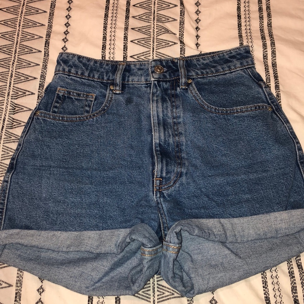 Zara mom shorts